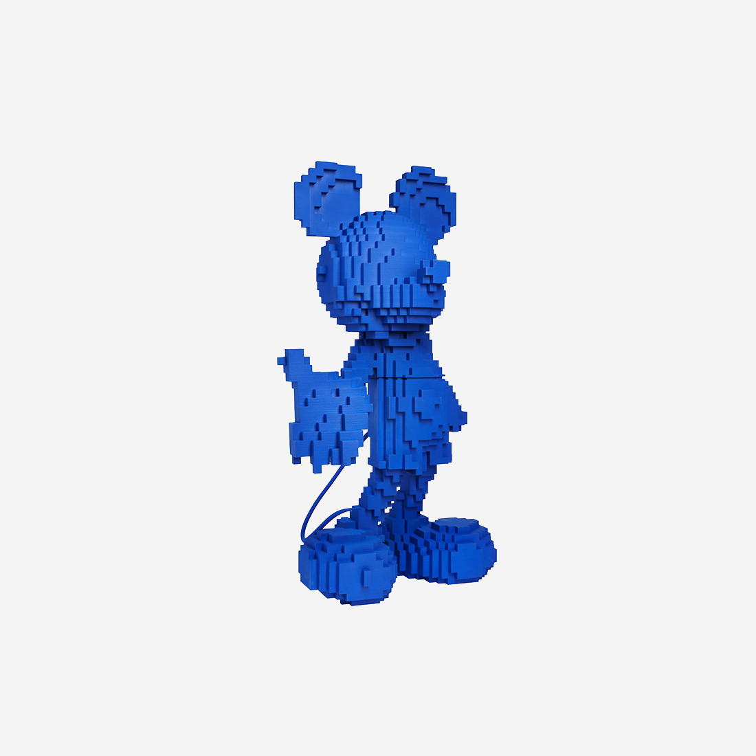 Mickey Voxels sculpture by Miguel Chevalier 50 cm