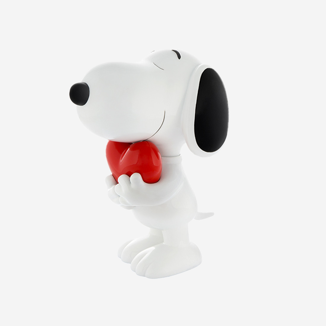 Snoopy Heart Peanuts Sculpture 55 cm Original
