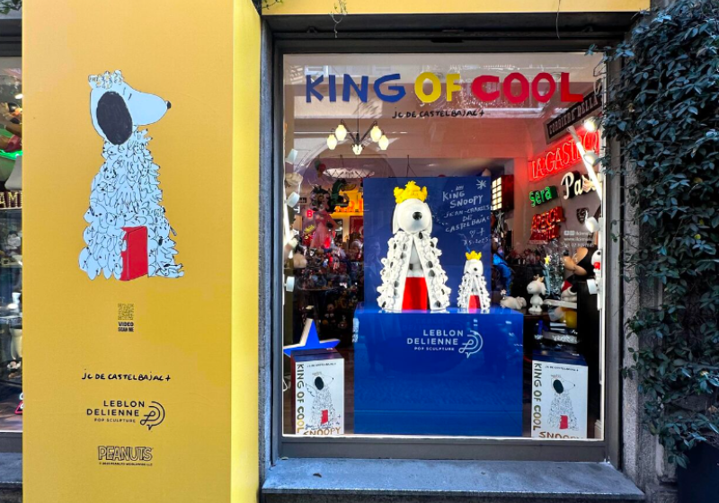 King Snoopy Takes Flight to Milan for Salone del Mobile 2025!
