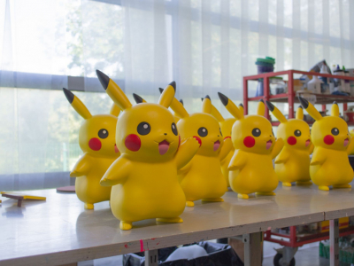 Savoir-faire sculpture Pikachu